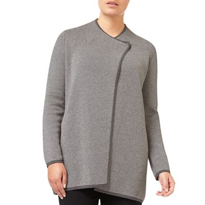 Eastex Wrap Two Toned Cardigan